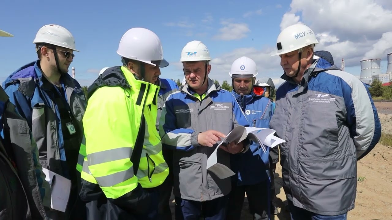 Работы на площадке 3 и 4 блоков ЛАЭС-2