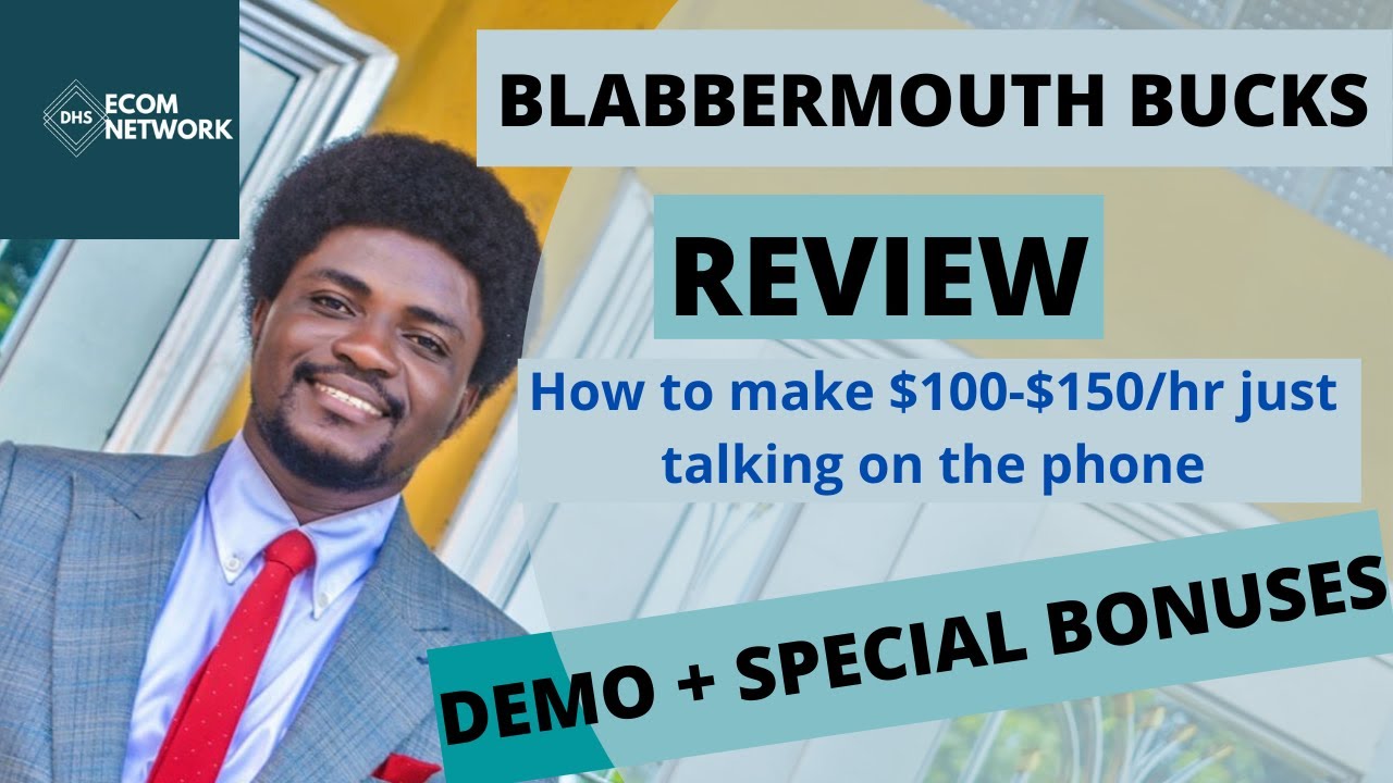 Blabbermouth Bucks REVIEW | Honest review of blabbermouth bucks (Demo + Bonuses)