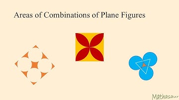 Areas of combinations of plane figures - Circles