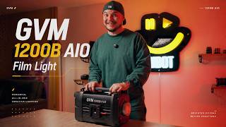 GVM 1200B AIO Movie Theater Light Review: Film Lighting Equipment for Pro Cinematic Setups