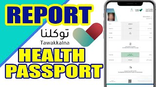 Tawakkalna Covid-19 Vaccine Report Download | Valid for Vacation Health Report | Saudi Arabia