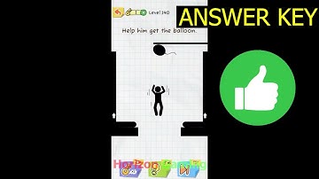 Draw 2 Save: Stickman Puzzle LEVEL 140 Help him get the balloon - Gameplay Walkthrough Android IOS
