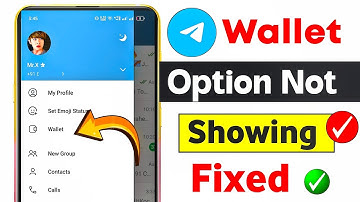 Telegram wallet option not showing | Telegram me wallet show nahi ho raha hai | Telegram wallet