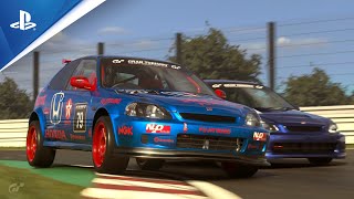 1998 Honda Civic Type R K20 Turbo @ Suzuka GP | Special Event - Honda Civic EK One Make | GT7 | PS5