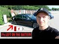 TESLA MODEL 3 ROAD TRIP (Arriving at a Supercharger with 1%!)