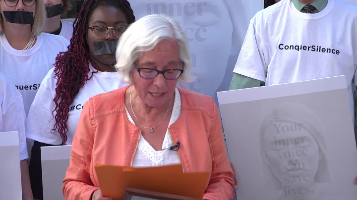Protesting silence in our healthcare system #Conqu...