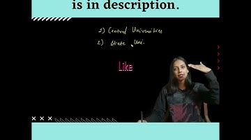 Types of universities under CUET | Priyanshi Jain | Sagar University