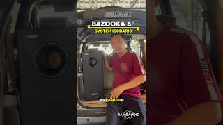 Subwoofer Bazooka 6 inch #reviewer #subwoofer #bazooka