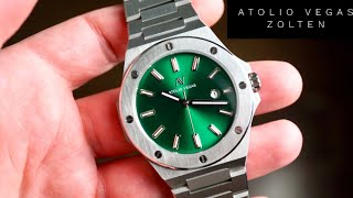 Atolio Vegas Zolten Watch Review + Jewelry Cuban Chains?