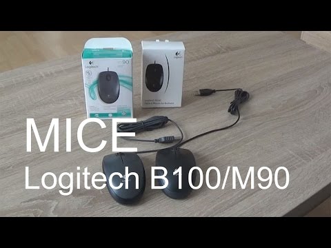 MICE Logitech B100/M90