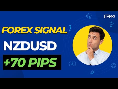 NZDUSD Live Forex Trading - Forex Day Trade 70 Pips Profit