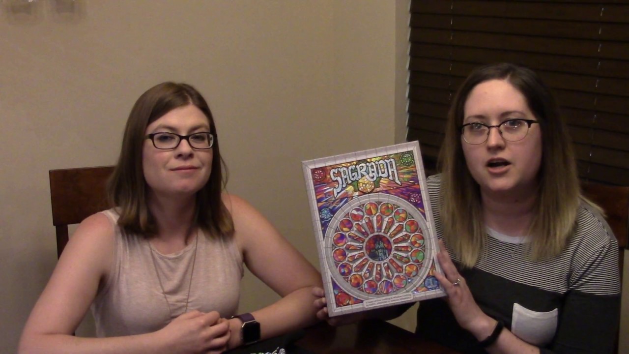 Sagrada - A "Chit" Chat Review by Amanda and Amanda