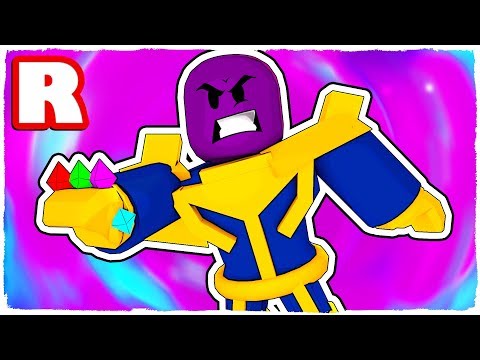 Thanos Vs Vengadores En Roblox Youtube - thanos de infinity war llega a roblox y lo destroza todo