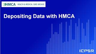 Depositing Data with HMCA