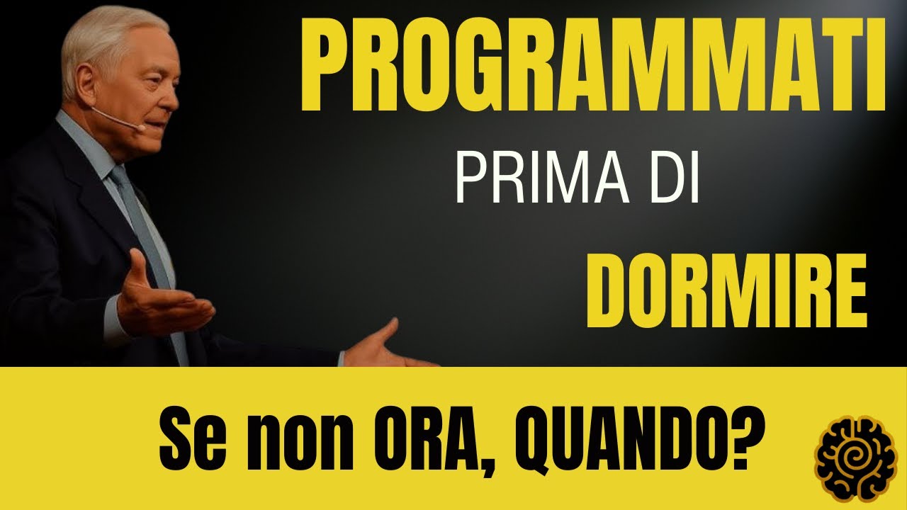 TRASFORMA LA TUA VITA: RIPROGRAMMA LA MENTE PRIMA DI DORMIRE - YouTube