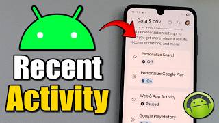 How To Check Recent Activity On Android Phone (Easy Guide)