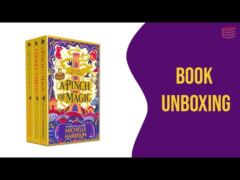 A Pinch of Magic Adventure 3 Book Set By Michelle Harrison - Book Unboxing