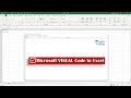 Excel New Tricks || Microsoft Visual Code || Tawsif Mahbub