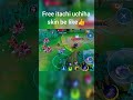 Free itachi uchiha skin be like👍  #moba55ninja #moba55creator #mobilelegendsbangbang
