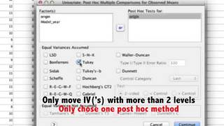 Two Way ANOVA in SPSS - Quick Review