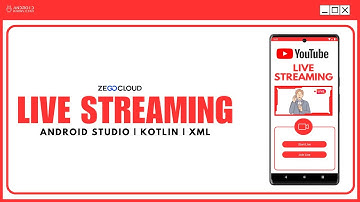 Create a Live Streaming App in Kotlin & XML using ZEGOCLOUD | Android Project Tutorials