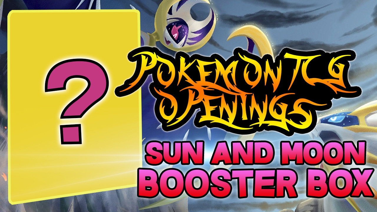 Pokemon TCG: *NEW* Sun and Moon Booster Box Opening - Part 1 - YouTube
