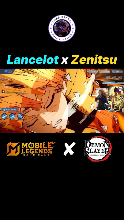 MLBB x Demon Slayer | Lancelot as Zenitsu ⚡️