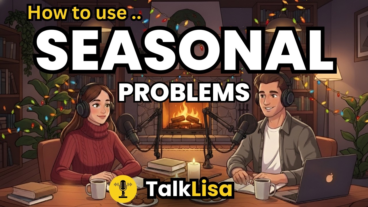 How to Talk About Seasonal Problems in English Confidently | English Podcast for Speaking Fluency