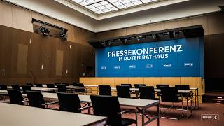 Senatspressekonferenz am 28.07.2026 mit Kai Wegner und Christian Gaebler