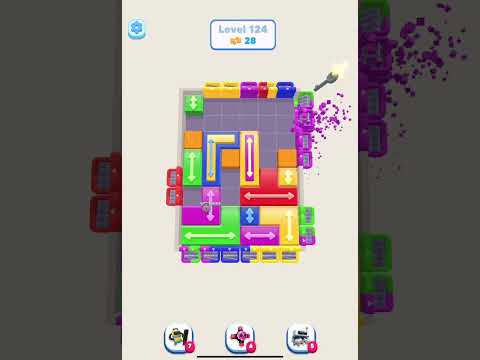 Color Blocks 3D Slide Puzzle * updated 11/2025* Level 121-122-123-124-125-126-127-128-129-130