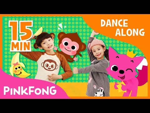 Monkey Banana and more | Dance Along | Dance Compilation | Pinkfong Songs for Children