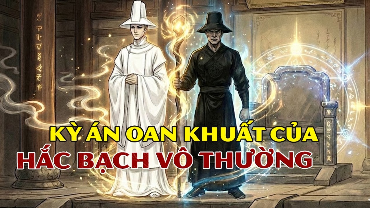 Truyền thuyết cổ về Hắc Bạch Vô Thường: Từ Tử Tù Oan Khuất Đến Thần Chết Từ Bi