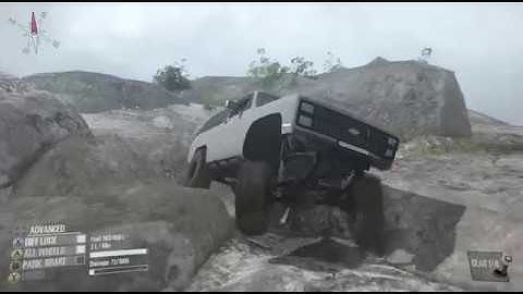 SPINTIRES MUDRUNNER: WM FLATROCK w/ spun 82 k5