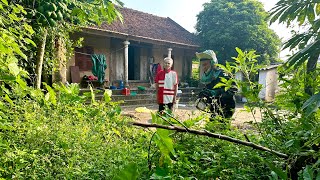 SINGLE MAN old house has a DARK HISTORY | NEIGHBOR said we were CRAZY to cut overgrown grass for HIM