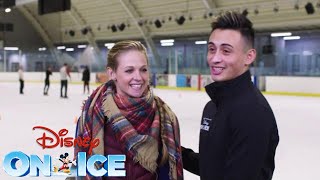 Disney On Ice Visits Dancing On Ice Reaching New Heights