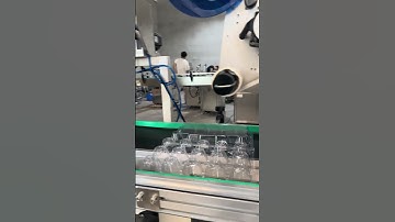 Egg box labeling machine. #labelingmachine #packingmachine flat labeling machine