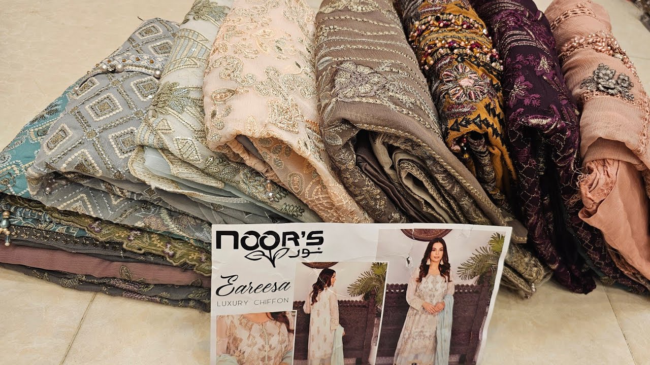 Adaa e Noor Pakistani Luxury Festive Dress