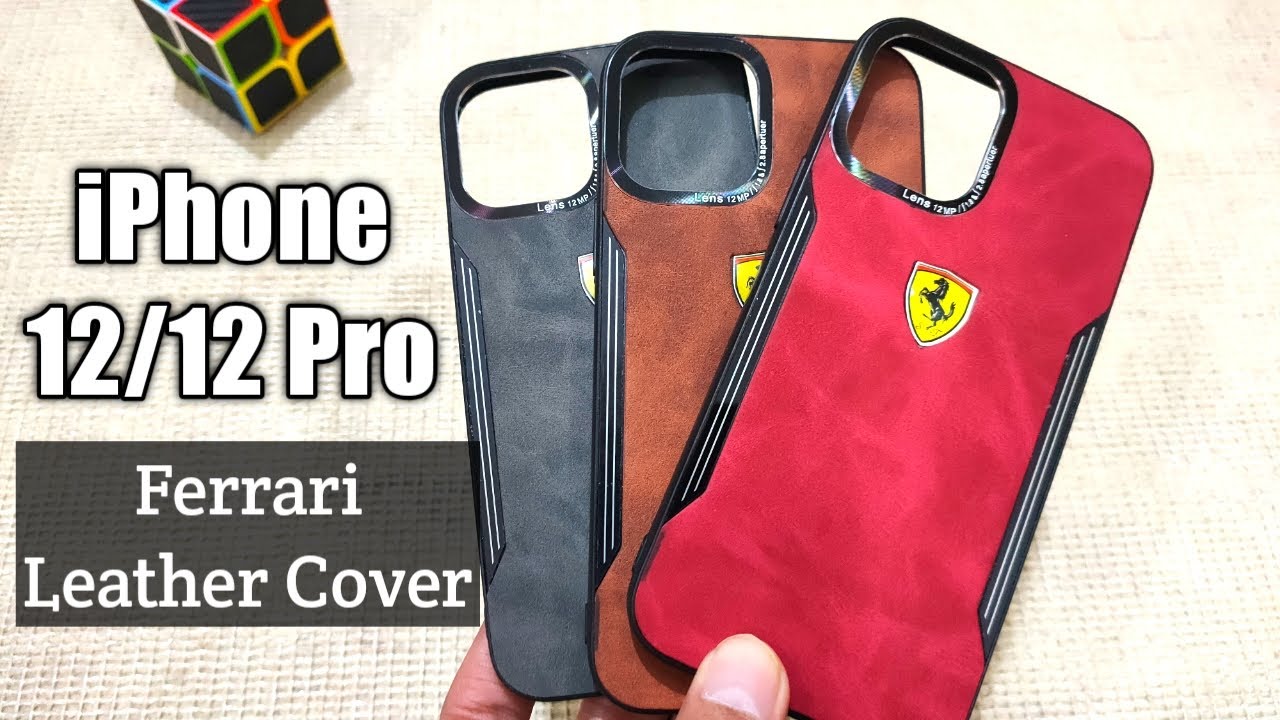 ferrari iphone 12 pro case