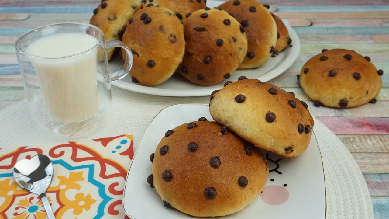 WEIKIS / MAÑANITOS / DOOWAP / PANECILLOS DE LECHE CON CHIPS DE CHOCOLATE / TIERNOS Y ESPONJOSOS