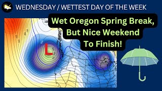Portland Weather, Cool wet pattern continues this week.