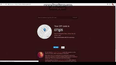 How to find your postal code / zip code