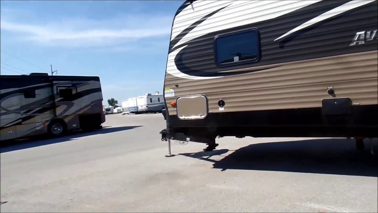 2015 FOREST RIVER AVENGER 32RED TRAVEL TRAILER--SOLD