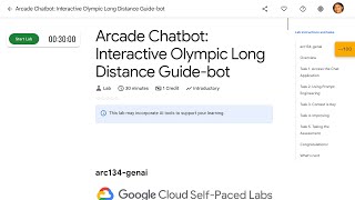 Arcade Chatbot Interactive Olympic Long Distance Guide bot arc134-genai screenshot 2