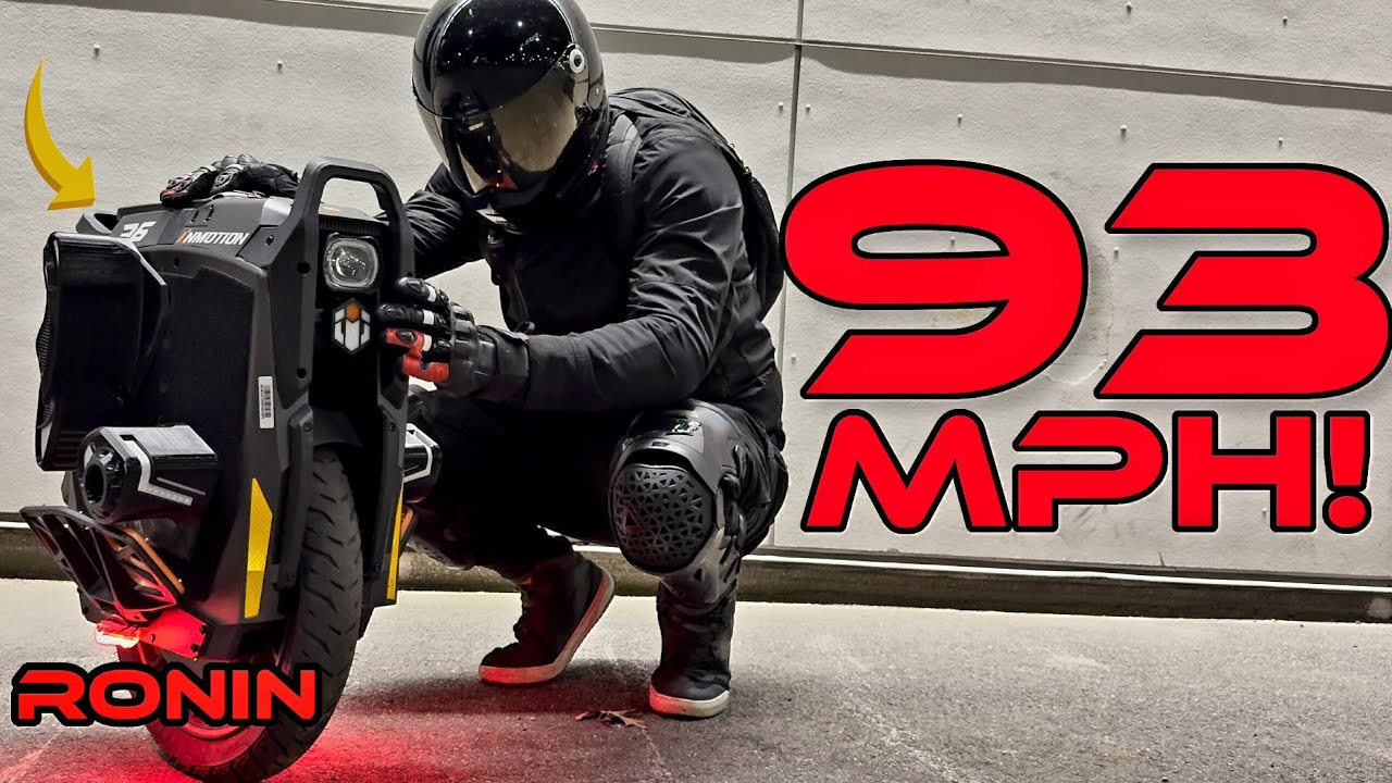 Inmotion P6 REVIEW : The Ferrari of EUC !! 93MPH Electric Unicycle EUC