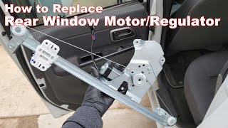 How to Replace Rear Window Regulator Chevy & GMC Trucks