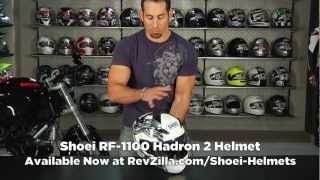 Shoei RF-1100 Hadron 2 Helmet Review at RevZilla.com