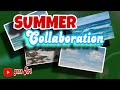 Summer collab  global youtube artists collaboration  acrylic painting  gene artbeach seawaves