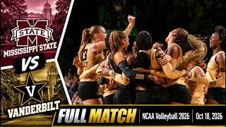 Information Mississippi State vs Vanderbilt FULL MATCH | NCAA Volleyball 2026 | Oct 18, 2026 Update
