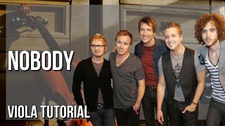 How to play Nobody by OneRepublic on Viola (Tutorial)