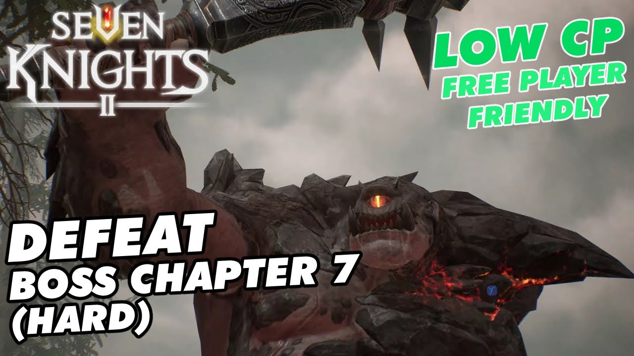 How to Defeat Predator Gorgon [HARD] Boss Chapter 7 - Seven Knights 2 Guide